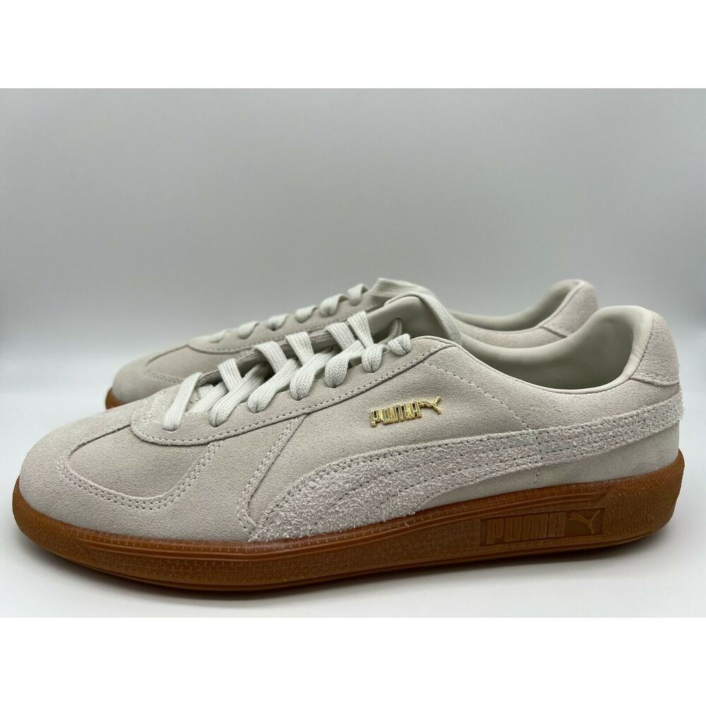 PUMA Men's Low-Top Army Trainer Bonanza Beige Suede 381228-01 Size 10.5 - Picture 13 of 16